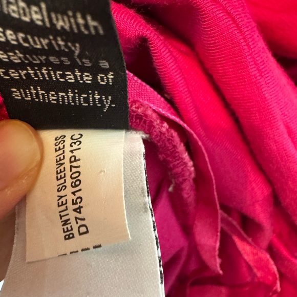 Diane Von Furstenberg Elegant Fuchsia Pink Draped Stretchy Dress. Size S. - Picture 6 of 8